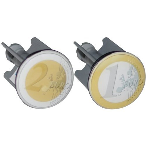 Preisvergleich Produktbild Waschbeckenstöpsel - Euro-Münze
