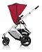 Britax Smile Pushchair from 6 Months to 3 Years (Red/Silver)