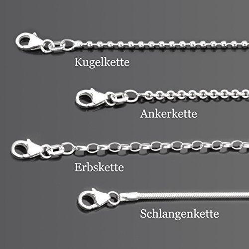 Taufkette Junge MEINE TAUFE LEBENSBÄUMCHEN 925 Silber Geschenkbox Taufschmuck mit Gravur - 6