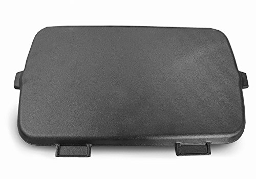 osoltus Grillplatte Gusseisen mit 2 Griffen Steakgrillpfanne Pfanne 50 x 27cm - 5