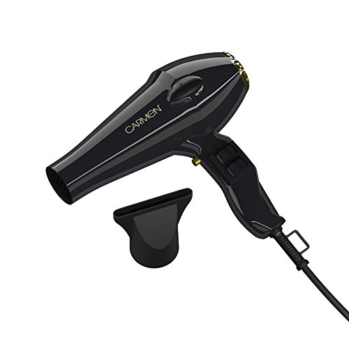 Carmen C80016 AC Hair Dryer, 2000 W - Black