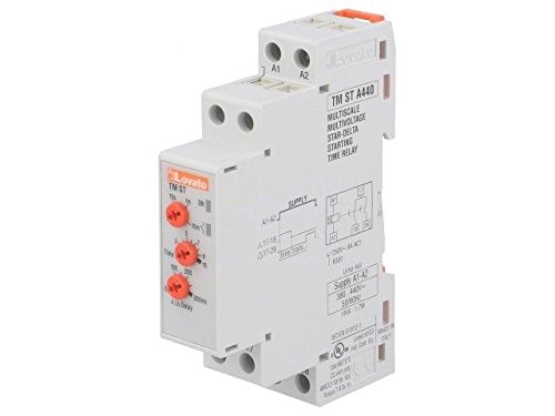 TMSTA440 Timer 1-10min NO x2 250VAC/8A 380-440VAC DIN -20-60°C Lovato Electric