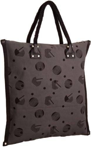 Kate Sheridan Unisex Adult Rivet Tote Pacman Grey Tote Bag Grey G6304