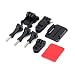 Produktbild Gopro Zubehör Anpassung Helm Curved Adhesive Helm Side Mount Kit für Gopro HD Hero 1 2 3 3 + Kameras