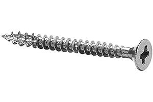 VISSAL Boite Pro de 500 Vis à Bois PZ anti-fendage filet total 3,0x30