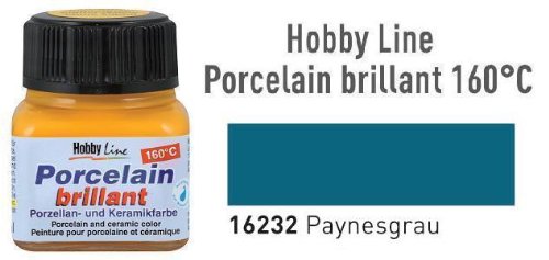 Hobby Line Porzellanmalfarbe, 20ml, Paynesgrau