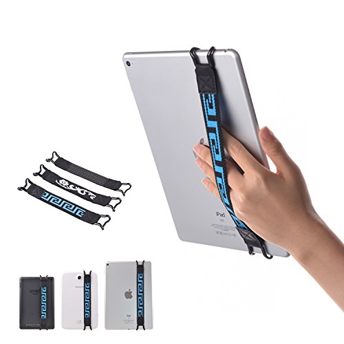TFY Elastisches Halteband für Tablet Smartphone eReader - iPad (New iPad / iPad Mini & Mini 2 & Mini 3 / iPad Air / iPad Air 2 / iPad Pro 9.7") - Samsung Tablet Pcs - Nexus 7 / Nexus 10 und Andere - Kunst