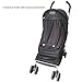 SnoozeShade Plus - Sunshade and Baby Sleep Aid (6 Months and Above, Steel Grey Trim)