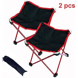 KIKTS Ultra Légère La Portative Fauteuil De Pêche,Relax Pas Cher Mobilier De Camping, Plein Air Pique Nique Plage Chaise Pliante Confortable