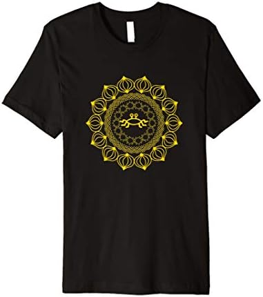 Official - Church of the Flying Spaghetti MonsterMANDALA Funny Pastafarian FSM T Shirt - GOLD T-Shirt