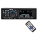 Price comparison product image Volwco USB Car Stereo, Single Din Car Radio Audio with Bluetooth, 2USB, TF, AUX, MMC, MP3 Player Reciever, Support FM Radio, Hands Free Calling, Wireless Remote Control