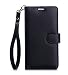 Produktbild ISIN Handy Fall Serie Premium PU-Leder Schutzhülle für Huawei Honor V8 5.7 zoll Android 6.0 FHD 2K Display 12MP KNT-AL10 KNT-AL20 KNT-TL10 Smartphone (Schwarz)
