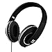 Price comparison product image Smartz SX6 Over-Ear Headphones – Noise Isolating HD Foldable Headphones with detachable cable (Black)
