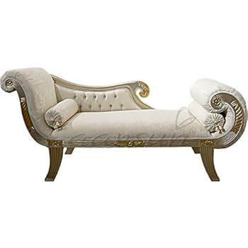 Aarsun Wooden Diwan Royal Gold Finish Living Room Couch