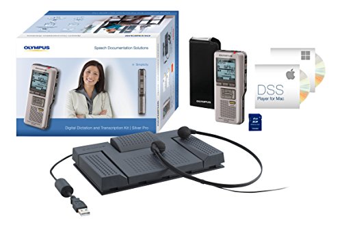 Preisvergleich Produktbild Olympus Digitales Diktat-Transkriptions-Kit Pro, silber