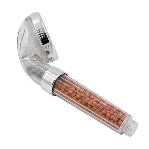 Dusche Kopf, Bukm Duschkopf Ionic Filter hohen Druck Wasser sparen Handbrause Filtration Sprinkler Sprayer Handheld Duschkopf für Wellnessbrause Home Badezimmer Hotel - 7