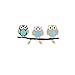 Anself Cartoon Cute Six Owl on the Tree DIY Wall Wallpaper Stickers Art Decor Mural Kid's Child Room Decal