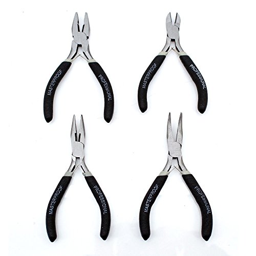 Preisvergleich Produktbild MasterProof Feinmechaniker-Zangensatz, 4-teilig