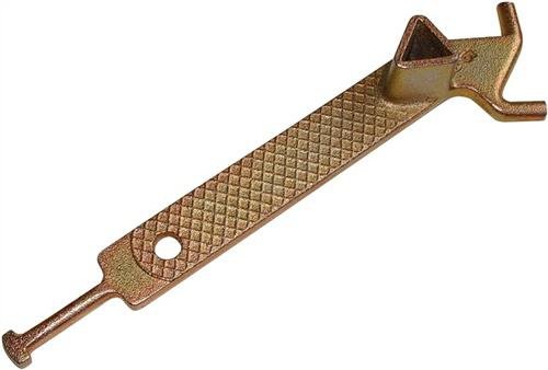 Preisvergleich Produktbild GAUSMANN Dreikantschlüssel DIN3222 für Absperrpfosten 28.0