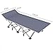 Produktbild Home & Style XXL Campingbett Feldbett 190 cm- Belastbarkeit bis 450 kg
