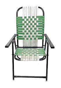 Lion Industries Seating Furniture Folding Cotton Chair with Strong Square Handle + Free 6mm pad for Laptop and Reading (Multicolour) Specially Made for Childers Age of (4 to 16 Age)