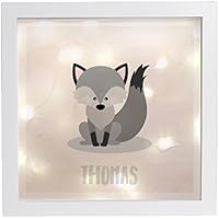 Leuchtrahmen Nachtlicht Wandlicht Lightbox Dreamchen Wolf