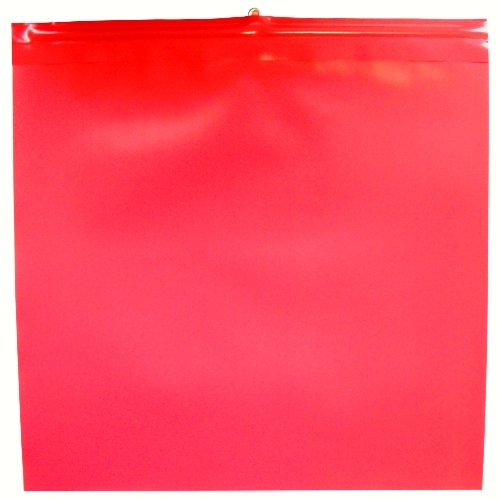 5x Warnfahne Warnflagge Endfahne Schlussfahne rot 30 x 30 cm