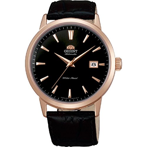 Orient Symphony Herren-Armbanduhr 41mm Armband Leder Schwarz Automatik Analog FER27002B0 Orient Symphony Herren-Armbanduhr 41mm Armband Leder Schwarz Automatik Analog FER27002B0