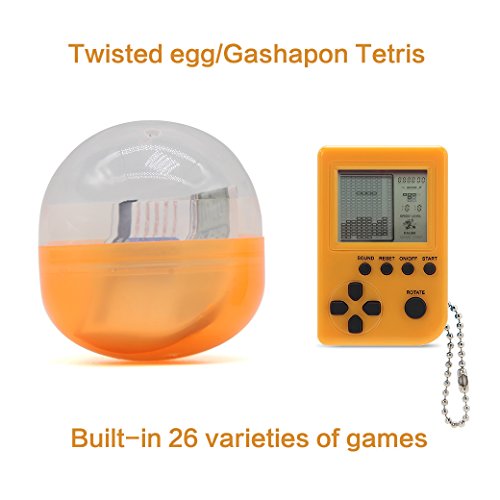 Preisvergleich Produktbild Hohe Qualität Tetris Spielkonsole kapsel spielzeug twisted egg gashapon spielzeug Gacha weihnachtsgeschenke Spielzeug Konsole Eingebaut 26 spielarten