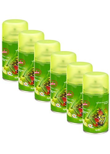 Preisvergleich Produktbild Airline Raumduft Nachfüllkartusche Apfel 6 x 250 ml