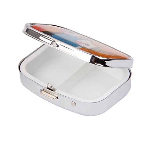 Paare Katzen Kitty-Pille-Kasten-Kasten Aufbewahrungsbehälter Mit Innenspiegel - 4