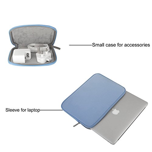 MOSISO Wasserresistente Lycra H  lle Sleeve Tasche f  r 11-11 6 Zoll MacBook Air  Ultrabook Netbook Tablette Laptoph  lle Schutzh  lle Laptoptasche No