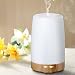 Produktbild Euph 100ml Aroma Diffuser Aromatherapie Diffuser Nebel Luftbefeuchter Ultraschall Luftbefeuchter mit LED Farbwechsel ohne Lärm für Yoga Kinderzimmer Schlafzimmer Büro usw. -Weiß