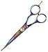 CANDURE® 6" (15.97 cm) Professional Razor Edge - Salon Cutting Hairdressing Scissors Hair Shears Hairdressing Equipment Tool Pink - Barber Hair Cutting Scissors/Shears With Fine Adjustment Tension Screw - Japanese Stainless Steel (CAN-2028)