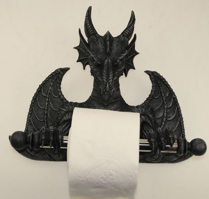 Preisvergleich Produktbild Toilettenpapierhalter Drache