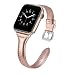 Produktbild Dolank kompatibel mit Apple Watch Armband 38mm 40mm 42mm 44mm, Chic&Retro Leder Armbänder Sport Ersatz Uhrenarmband mit Edelstahl Schnalle für iWatch, Nike+, Series 4 3 2 1, Edition
