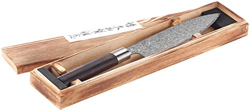 TokioKitchenWare Handgeschmiedetes Marken-Damast-Chefmesser mit 19-cm-Klinge - 3