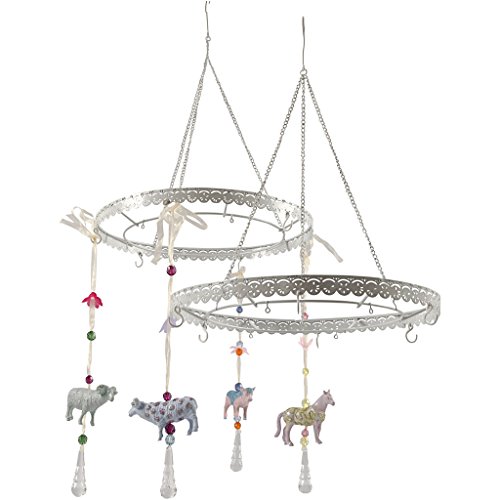 Metallkranz, D: 28 cm, Kreis, 1 Stck. - 3