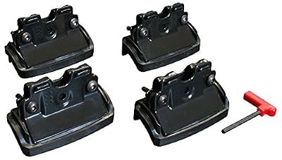 Thule 4042 Kit pour Barres de Toit, Set de 4