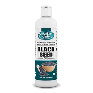 Nectar Valley Black Seed Oil | 100% Natural Cold Pressed for Hair | 250ml