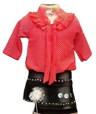 red denim skirt size 18