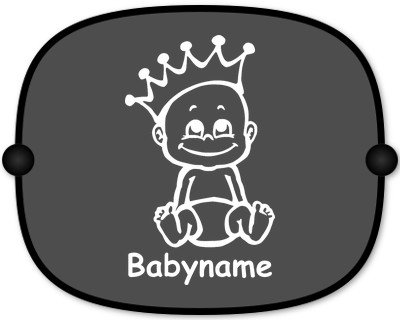 Sonnenschutz mit Wunschtext - Motiv 35 (großer Aufdruck)