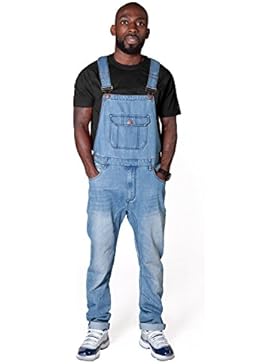USKEES Jesse Latzhose, Skinny Blau Hellblau Herren Overall JESSEPW JESSEPW