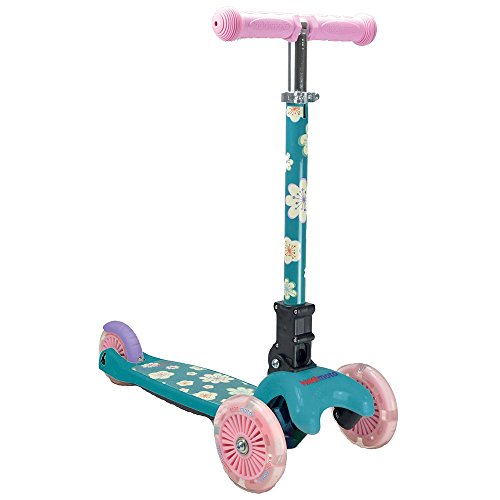 KIDDIMOTO 2zma9, Pedana in Plastica Antiscivolo Unisex Bambini, Fleur, Taglia Unica