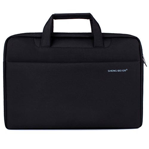 Laptop Tasche, XGUO 14 Zoll Laptop Tasche Mit Shockproof Pad Für Surface Pro Surface Book Macbook Sleeve Hülle Schultertaschen Tablet mit einer Bildschirmdiagonale von 35,8 CM(14 Zoll, Schwarz) - 9