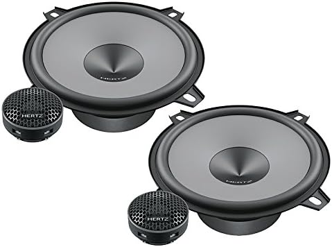 Hertz Uno Speaker K130 13 cm 440 W Kompo System with Installation Kit for Volvo 940 08/1990 – 12/1996 Front and Rear Doors