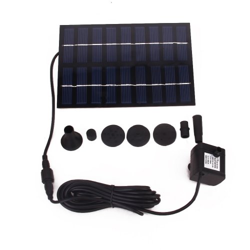 Solarpumpe Springbrunnen Pumpe Teichpumpe Solar Teich Pumpe Für Garten 220L/h