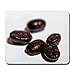 Produktbild Kaffee Bohnen auf weiß abstrakt Lebensmittel Mauspad Mauspad