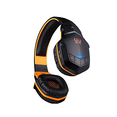 Preisvergleich Produktbild YAOkxin Gaming Kopfhörer Wireless Bluetooth Stereo-Headset für Playstation Xbox Nintendo Switch Laptop Tablet Mobile Phones iPad professionelles Zubehör