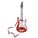 Produktbild Finer Shop Rock Band Music e-Gitarre 4 Streicher Kinder Musikinstrumente Pädagogisches Spielzeug - Rot Flame